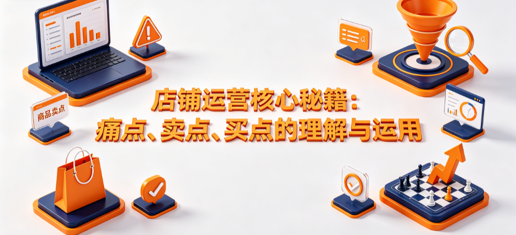 店铺运营核心秘籍痛点卖点买点的理解与运用全指南
