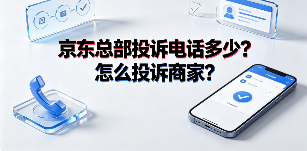 京东总部投诉电话多少?怎么投诉商家?