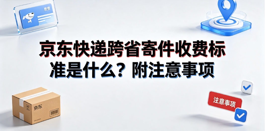 京东快递跨省寄件收费标准是什么?附注意事项与计费详解