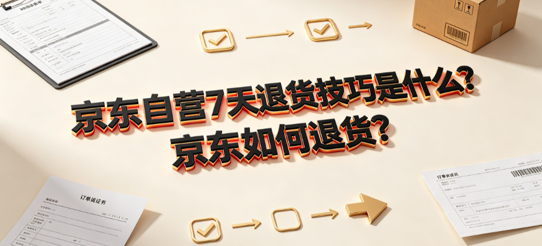 京东自营7天退货技巧是什么?京东如何退货?