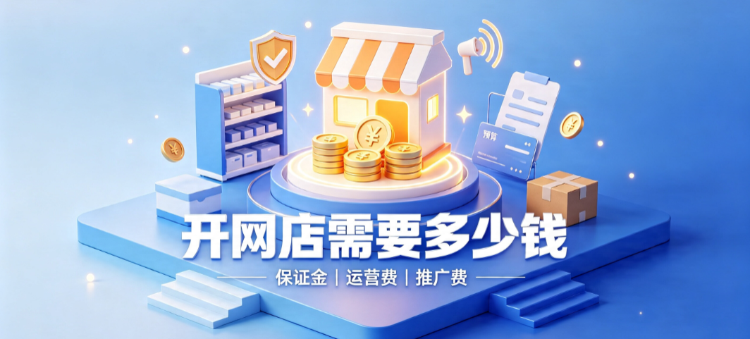 淘宝开个网店需要多少钱?有哪些费用?