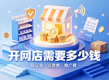 淘宝开个网店需要多少钱?有哪些费用?