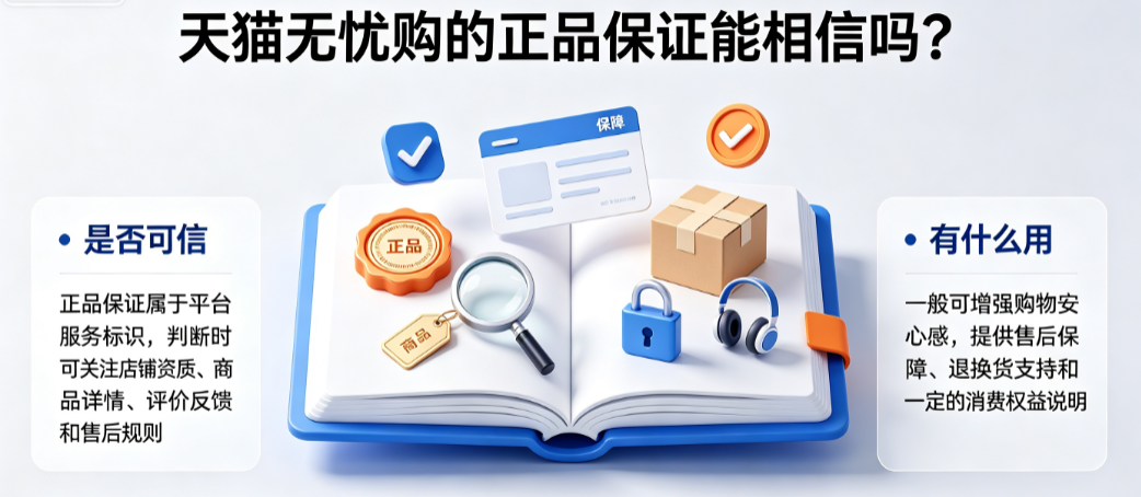 天猫无忧购的正品保证能相信吗?有什么用?