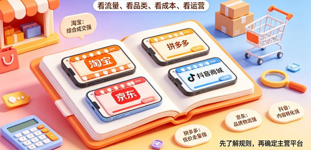 哪个平台免费开店卖货?其各有什么优势?