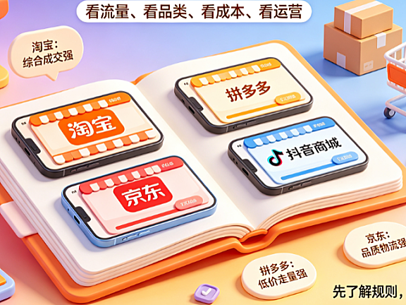 哪个平台免费开店卖货?其各有什么优势?电商新手入驻指南