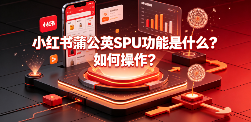 小红书蒲公英SPU功能是什么?如何操作?