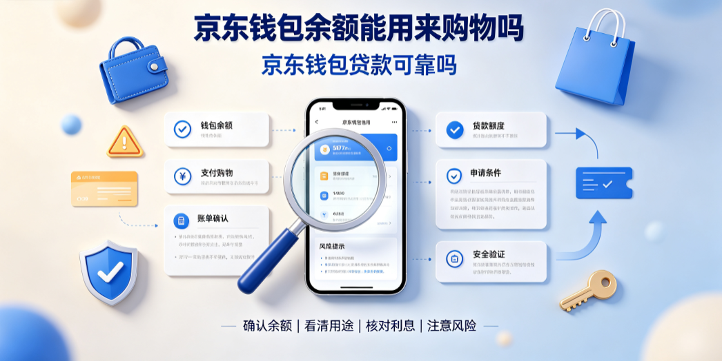 京东钱包余额能用来购物吗?京东钱包贷款可靠吗?资金安全指南