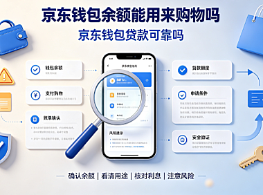 京东钱包余额能用来购物吗?京东钱包贷款可靠吗?资金安全指南