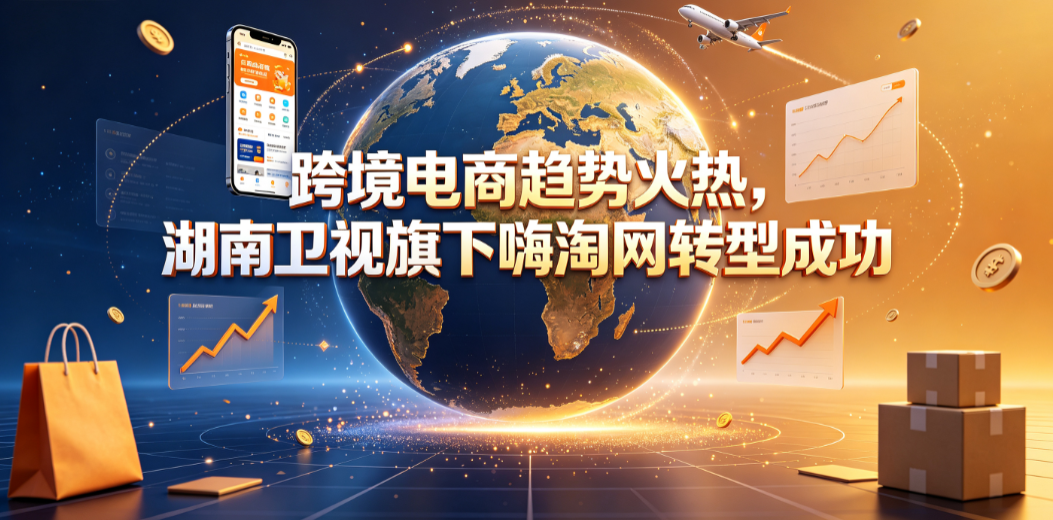 跨境电商趋势火热,湖南卫视旗下嗨淘网转型成功 行业深度解析