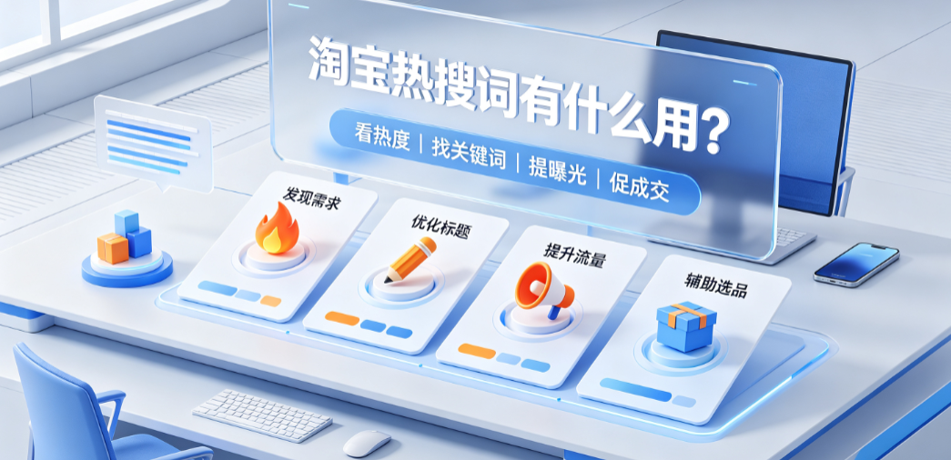淘宝热搜词排行榜在哪?有什么作用?_搜索词库运营指南