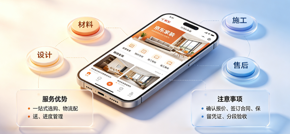 京东家装怎么样?和京东有关系吗?