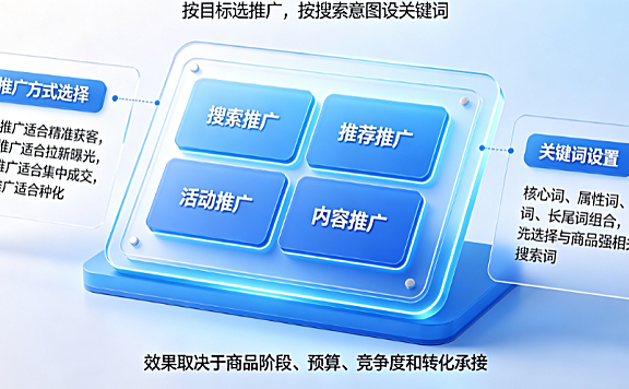淘宝哪个推广方式最有效果?推广关键词怎么设置?