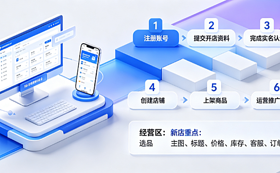 入驻淘宝卖家怎么操作?入驻成功后怎么经营?