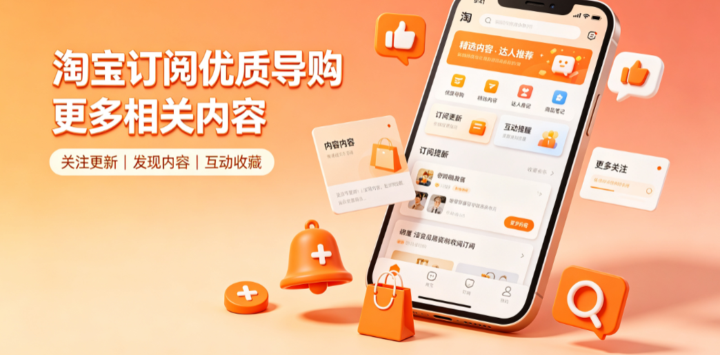 淘宝订阅优质导购是什么?与淘宝订阅优质导购的更多相关内容