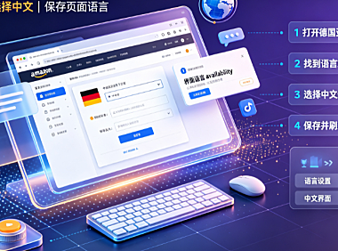 德国亚马逊怎么切换中文?官网有英文版吗?操作与海淘指南