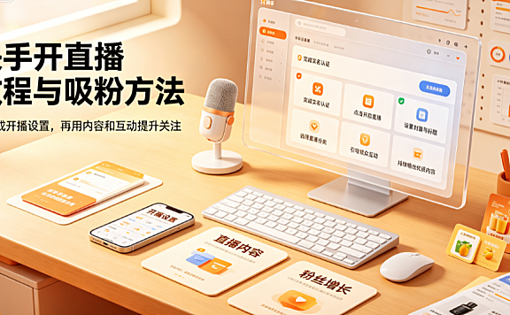 快手怎么开直播教程?如何吸粉?