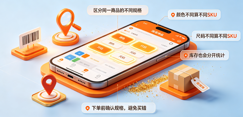 什么是淘宝sku?在哪找淘宝sku?