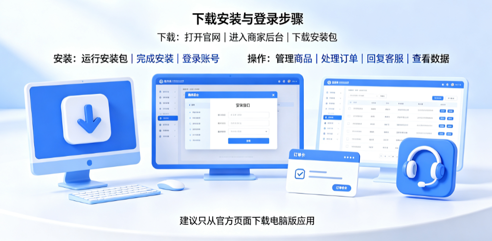 淘宝商家版电脑版怎么下载?如何操作?