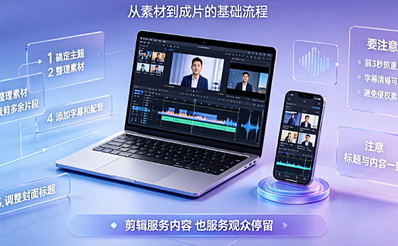 今日头条视频剪辑教程是什么？要注意什么？