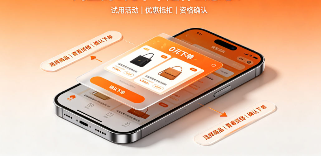 淘宝的0元下单是什么意思?怎么开通?