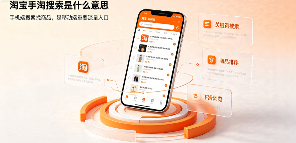 淘宝手淘搜索是什么意思?下滑怎么办?