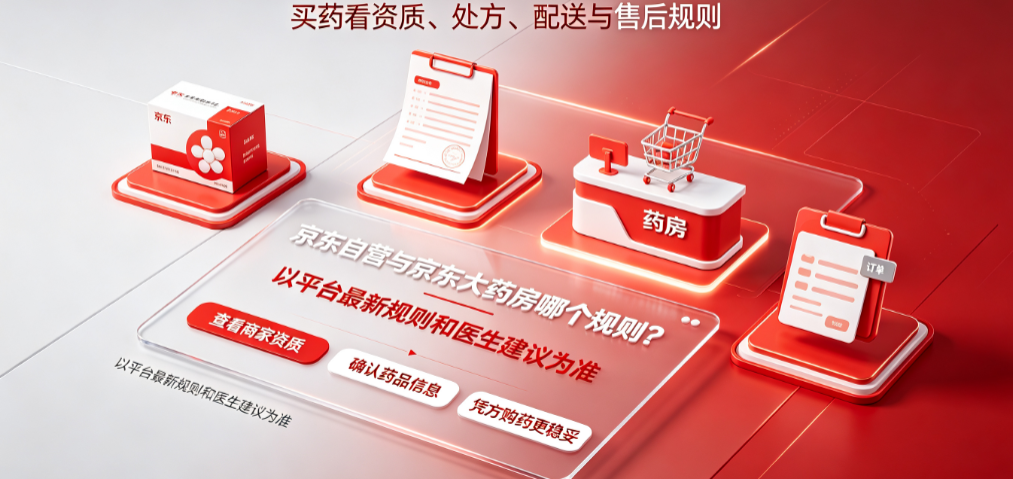 京东自营与京东大药房哪个好?京东上买药和药店一样吗?