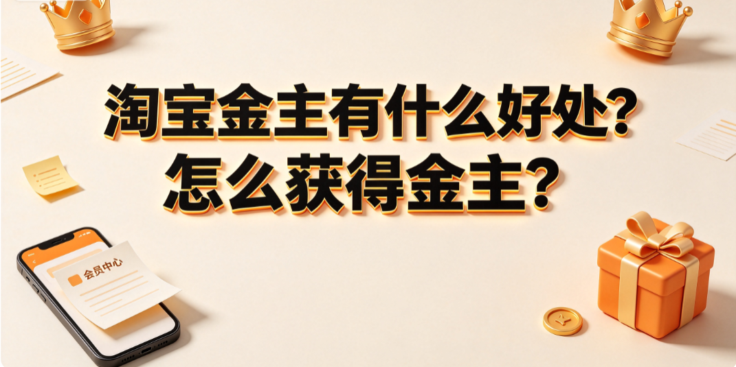 淘宝金主有什么好处?怎么获得金主?_权益解析与合规路径