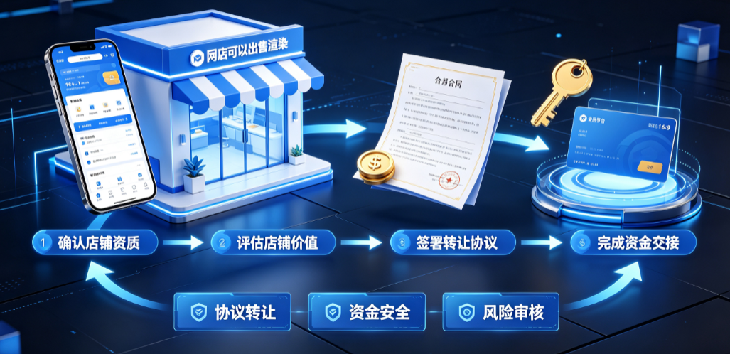 网店可以出售吗?如何出售?