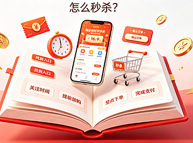 淘宝限时秒杀在哪里找?怎么秒杀?