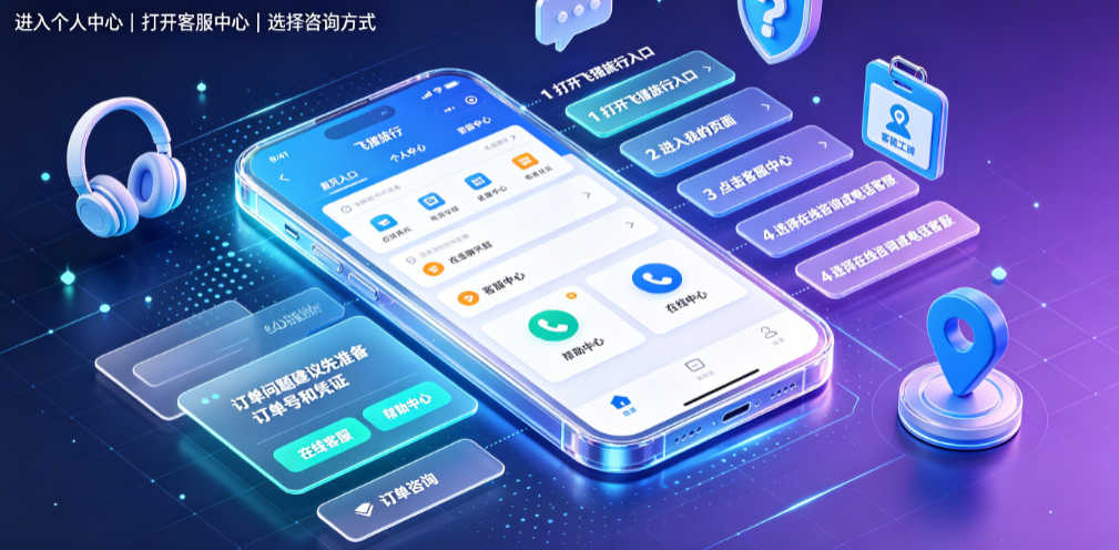 飞猪客服怎么联系?怎么买机票?全指南
