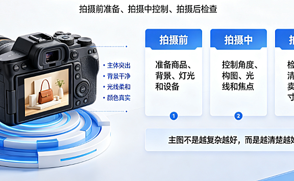 淘宝主图怎么拍?要注意什么细节?