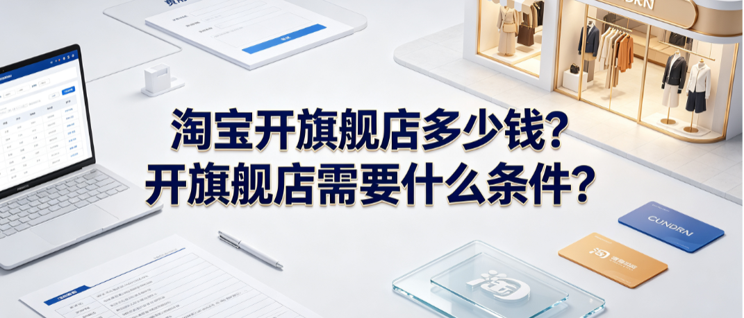 淘宝开旗舰店多少钱?开旗舰店需要什么条件?