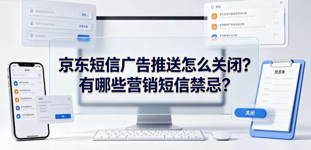 京东短信广告推送怎么关闭?有哪些营销短信禁忌?