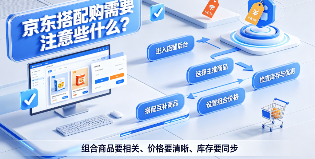 京东搭配购需要注意些什么?怎么设置?