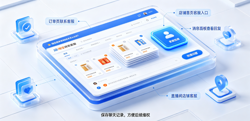 淘宝商家客服怎么联系?有哪些方式?