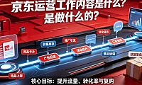 京东运营工作内容是什么?是做什么的?