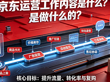 京东运营工作内容是什么?是做什么的?