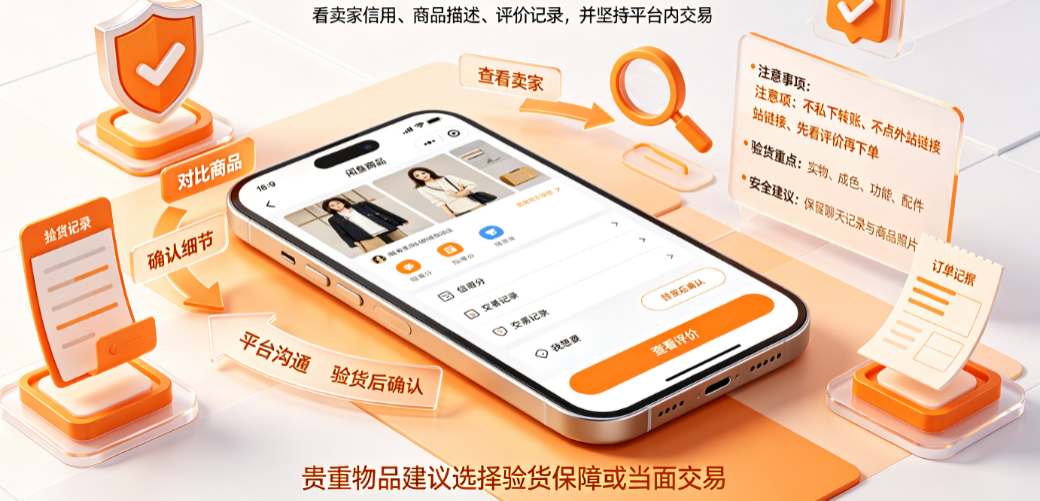 闲鱼上买东西靠谱吗？要注意什么？