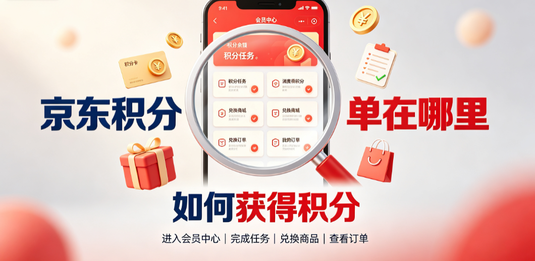 京东积分兑换订单在哪里?如何获得积分?