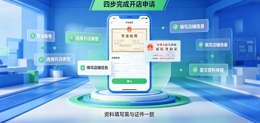 拍拍店铺,怎么申请拍拍店铺,四步快速申请拍拍店铺