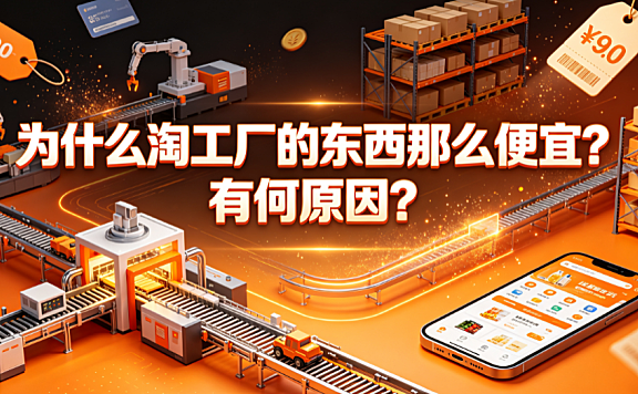 为什么淘工厂的东西那么便宜?有何原因?供应链低价逻辑全解析