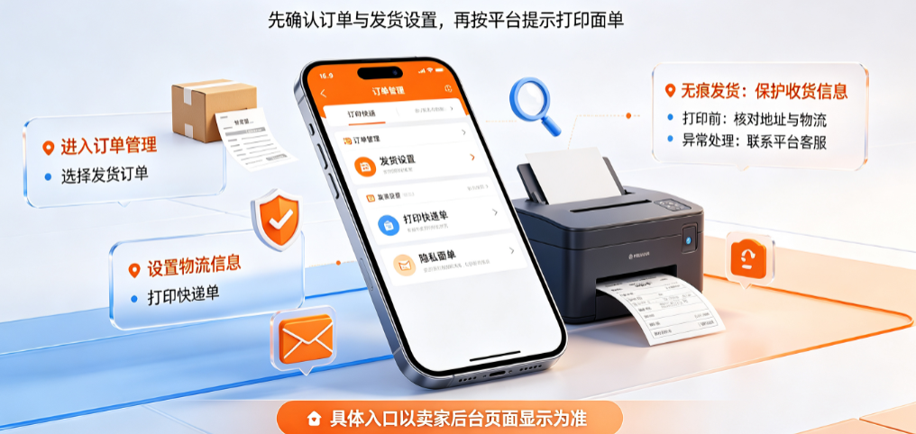 淘宝无痕发货怎么打印快递单?无痕发货是怎么回事?
