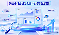 淘宝市场分析怎么做?包括哪些方面?_数据化运营指南