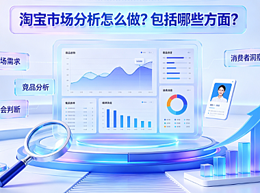 淘宝市场分析怎么做?包括哪些方面?_数据化运营指南