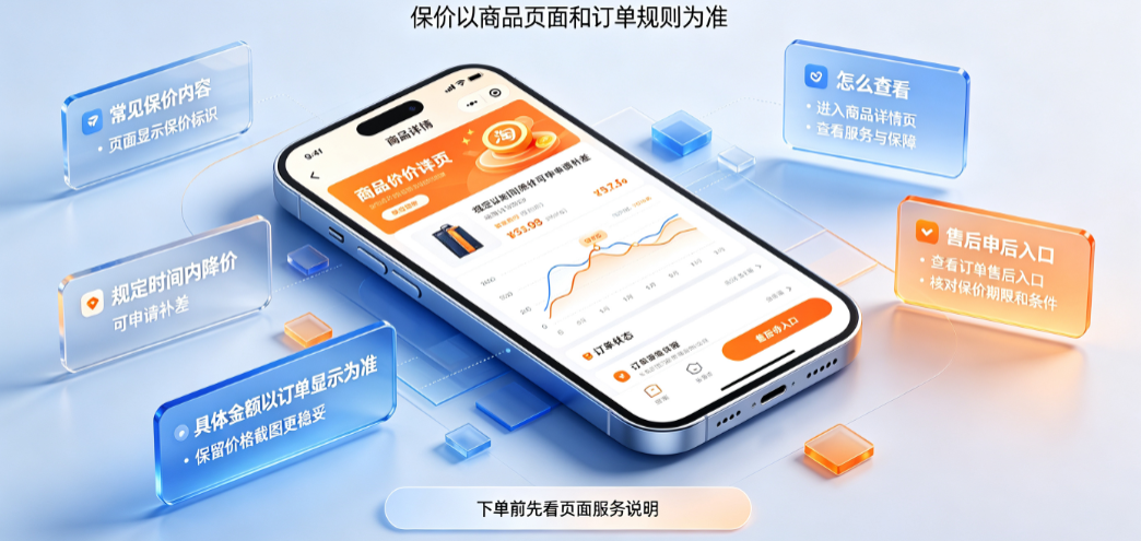 淘宝有保价的规定吗?怎么看商品有没有保价?