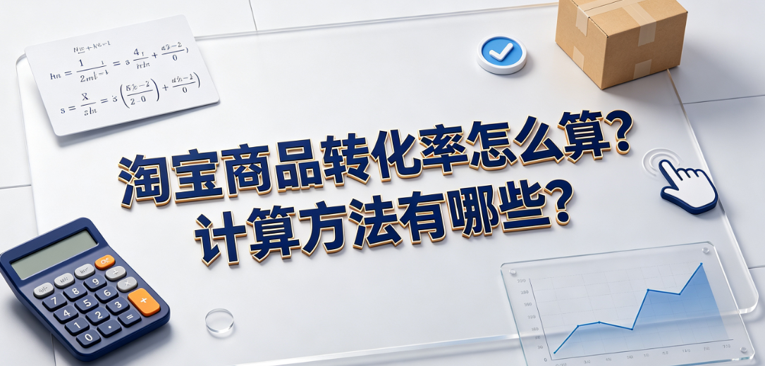 淘宝商品转化率怎么算?计算方法有哪些?