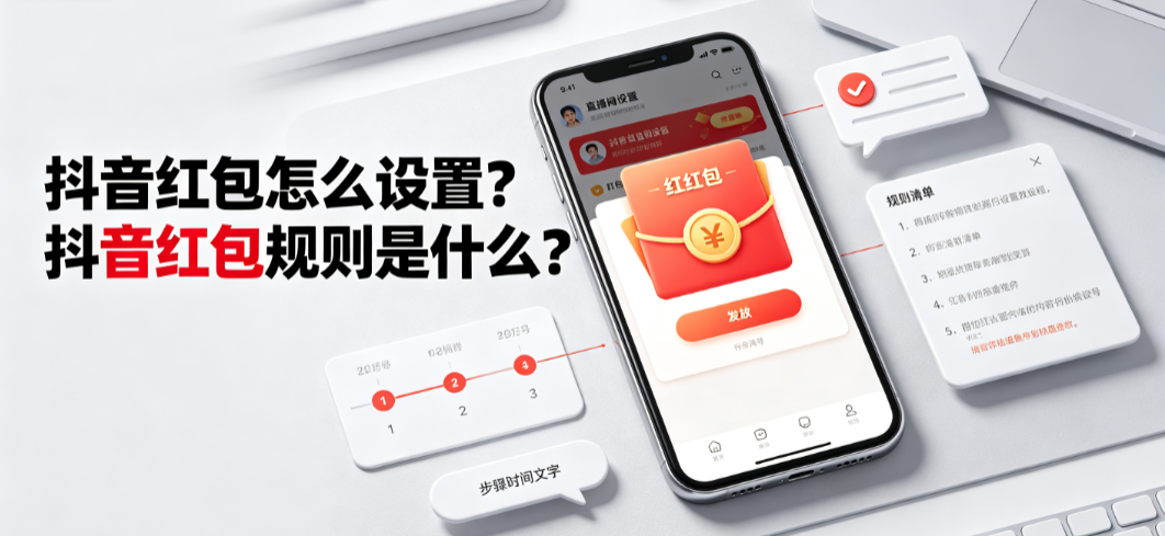 抖音红包怎么设置？抖音红包规则是什么？完整操作与合规指南