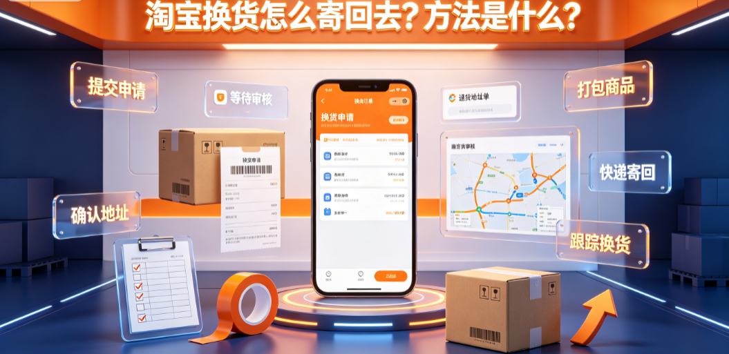 淘宝换货怎么寄回去?方法是什么?