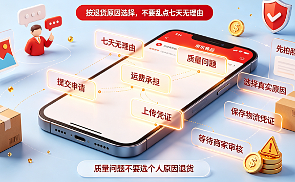 京东无理由退换货规则是什么？七天无理由退换货运费由谁承担？