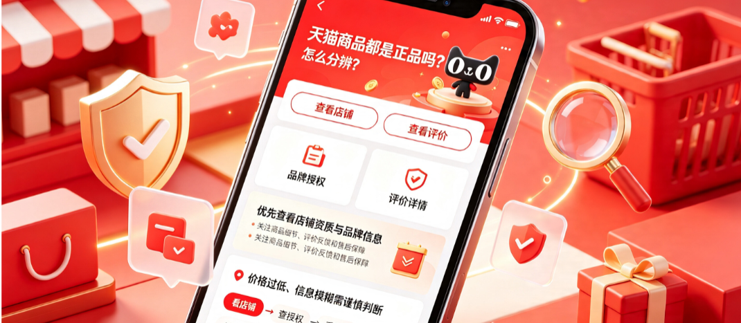 天猫商品都是正品吗?怎么分辨?
